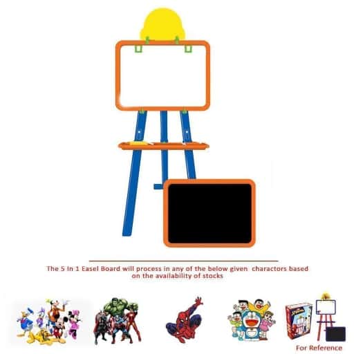 Itoys 5 In 1 Easel Board -1 (B) For Kids