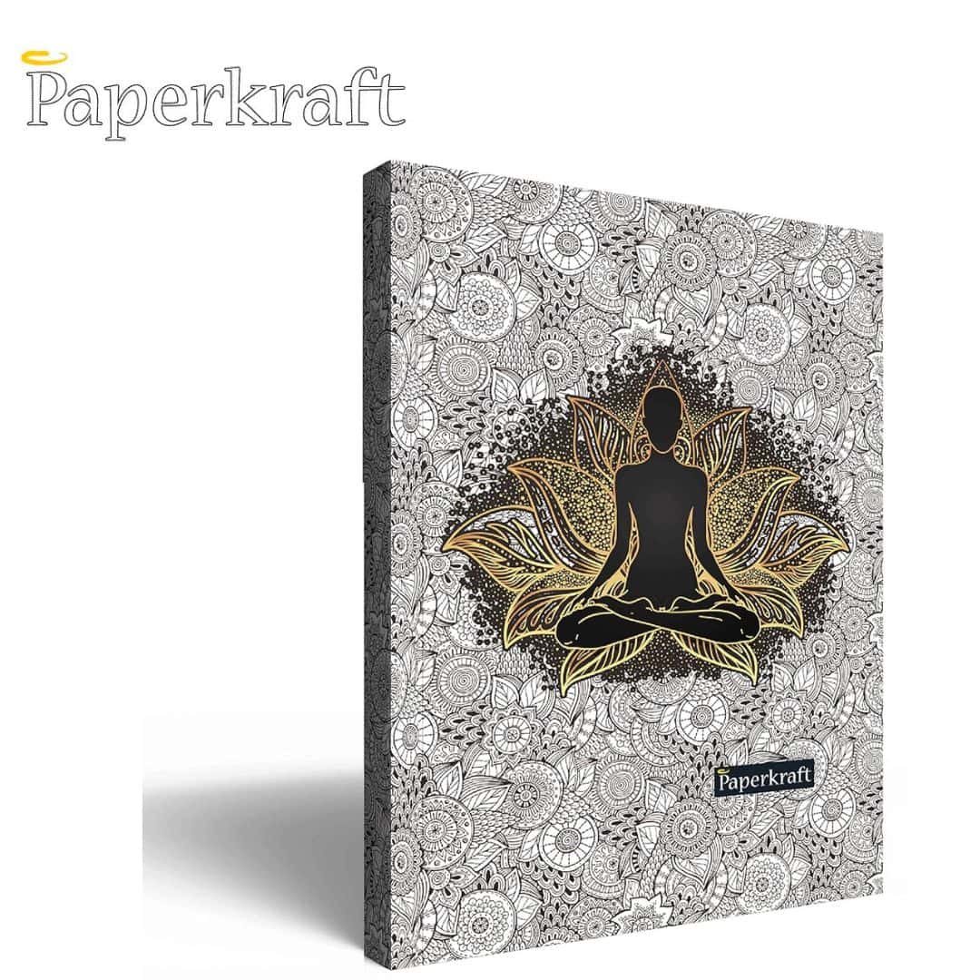 Paperkraft Expression 1 Subject Full Hard Bound Single Line Note Book 192Pg(105X74)