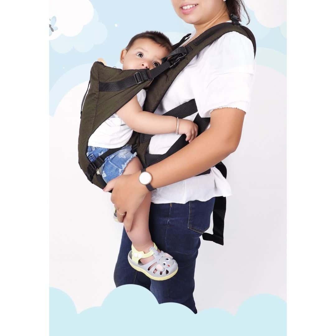 Steelbird 2 In 1 Easy To Wear Baby Carrier - Navy Blue