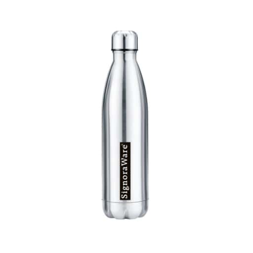 Signoraware Aqualene Vacuum Steel Cola Bottle 750 ml
