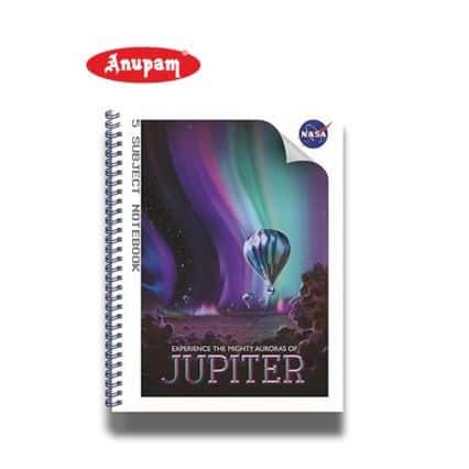 Anupam NASA 5 SUBJECT BOOK (PLAIN) UNIT