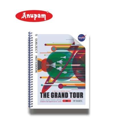 Anupam NASA 5 SUBJECT BOOK (RULED) UNIT