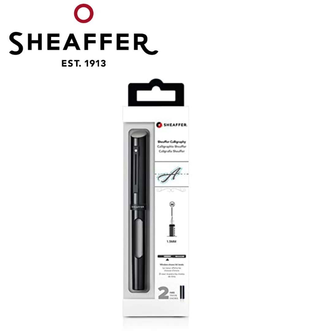 PEN SHEAFFER 93401 BLACK CALLIGRAPY WITH MEDIUM NIB