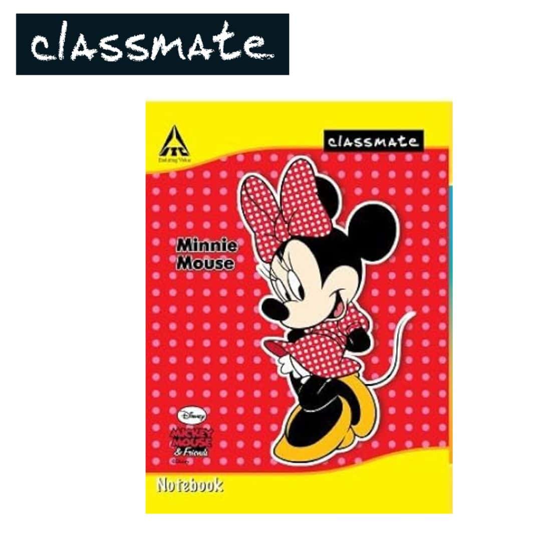 Classmate Soft Bounded Unruled Note Book 92Pg (240X180mm)