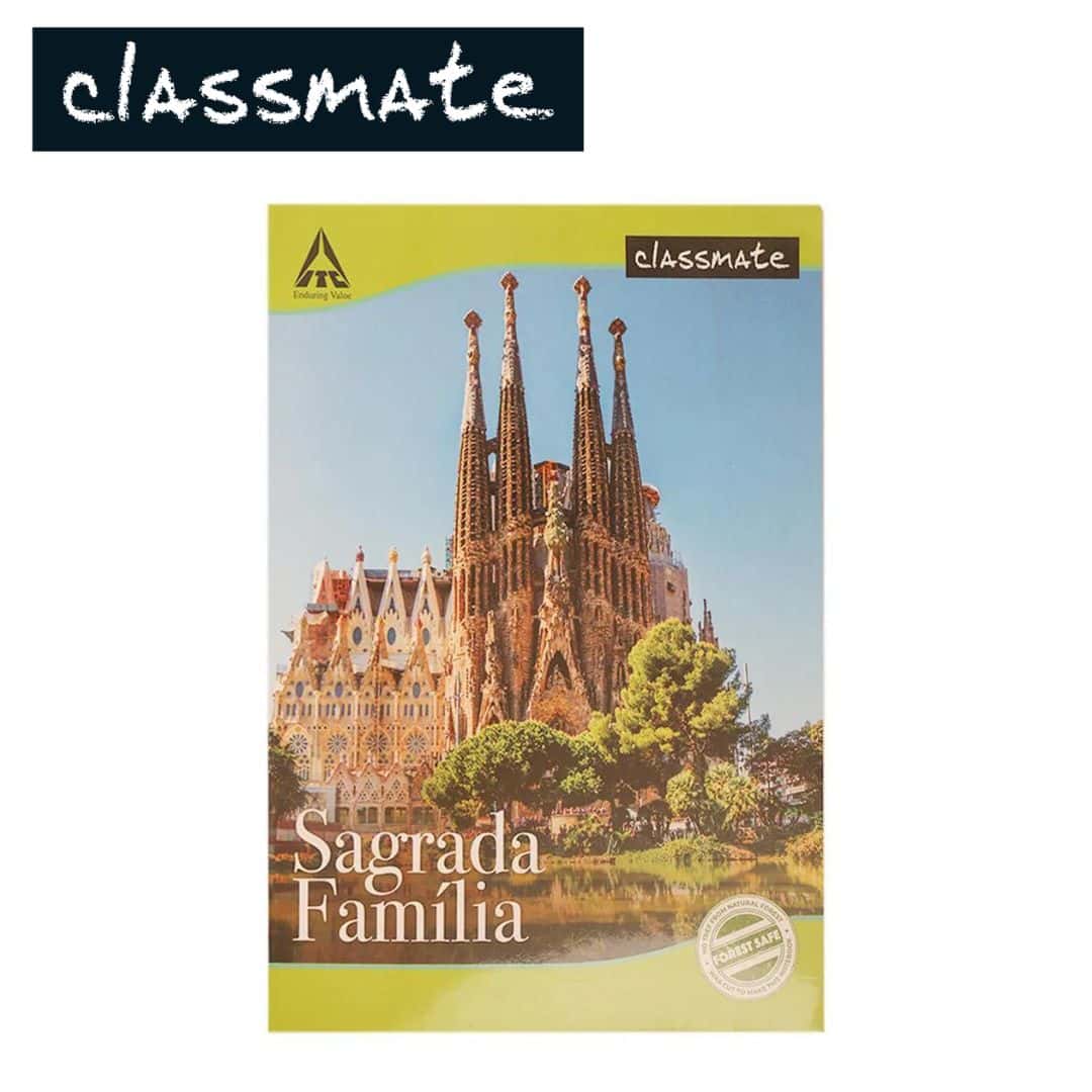 Classmate Hard  Bounded Single Line Long Note Book 236Pg (297X210mm)