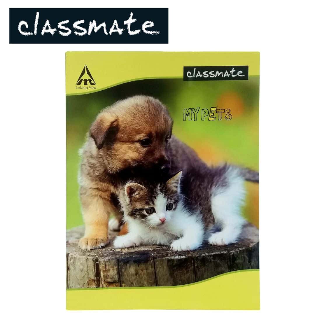 Classmate Hard Bounded Square-0.5" Note Book 192Pg (210X170mm)
