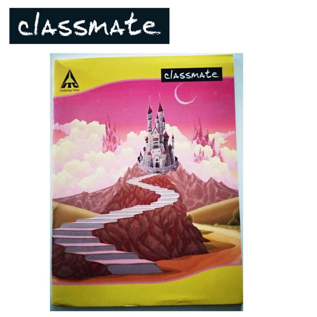 Classmate Soft Bounded Double Line Book 100Pg(255X205mm)