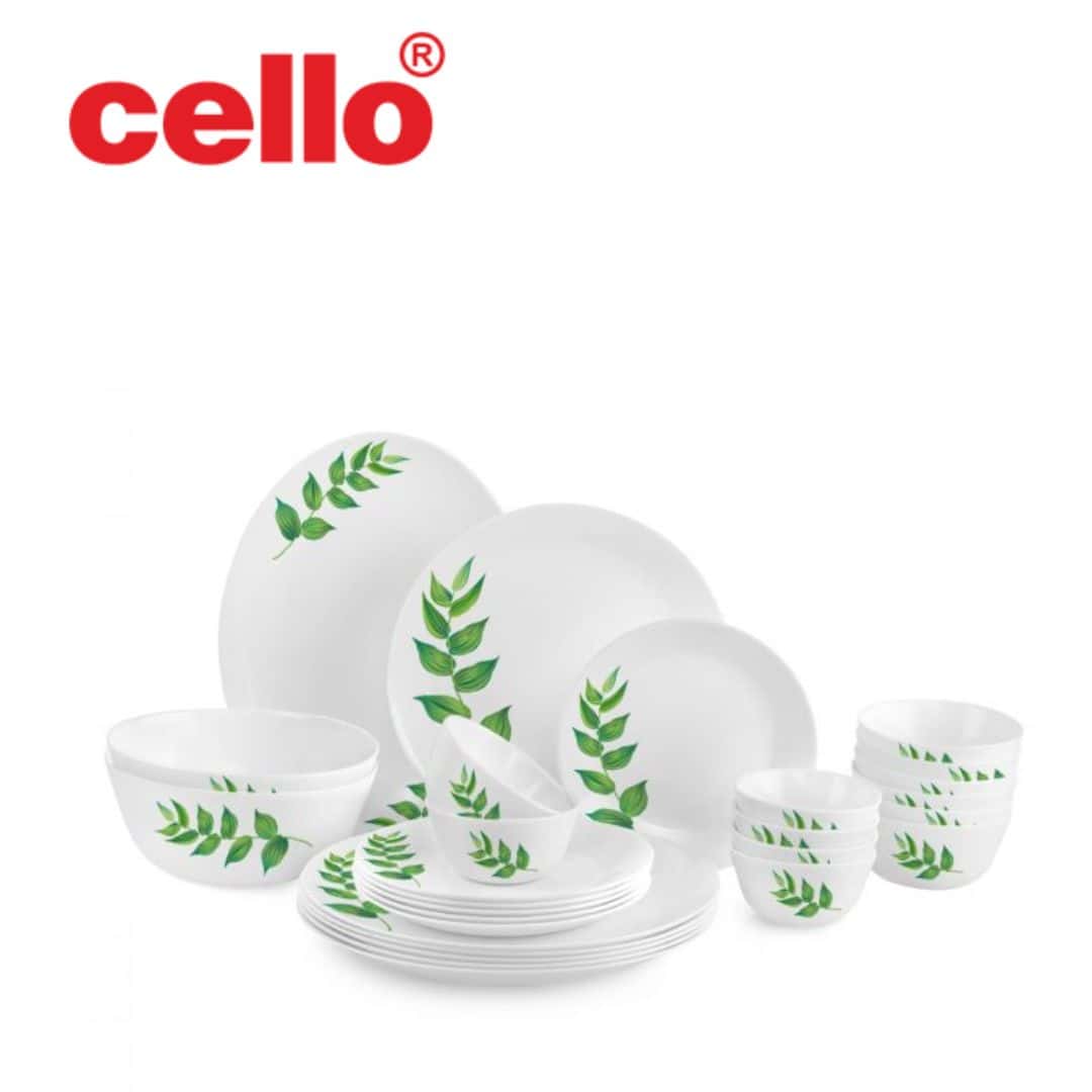 Cello Zarah Ds 27 Pcs - Green Foliar