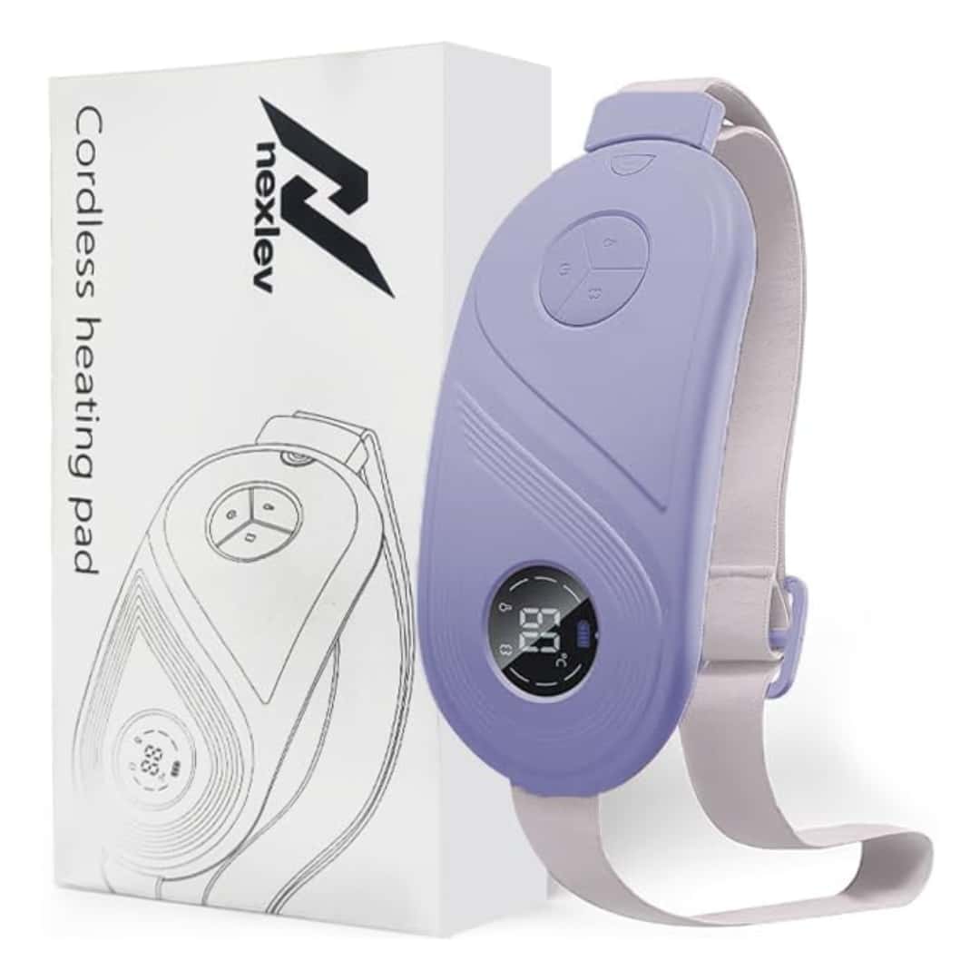 NexLev Cordless Electric Heating Pad CM-02- PR