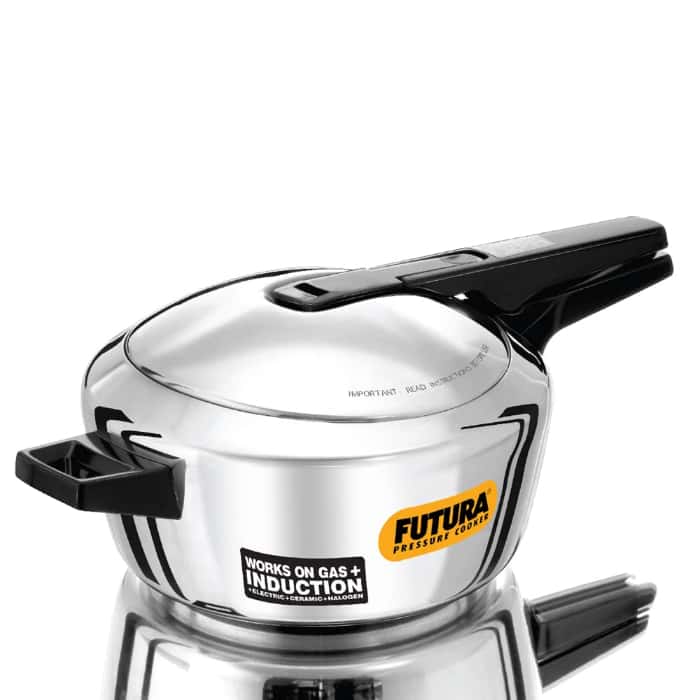 Hawkins Futura Stainless Steel 4L Induction Pressure Cooker