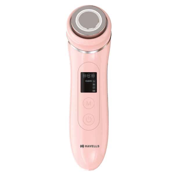 Havells SC5065 Multifunction Face Skin Care Device Pink