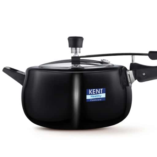 KENT 18019 Hard Anodized Pressure Cooker SS Inner Lid 5 Ltr