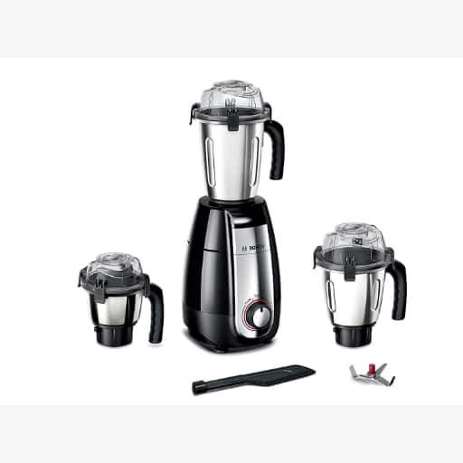 Bosch MGM6632MIN TrueMixx Pro 750 W Mixer Grinder (Black,3 Jars)