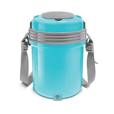 Milton Electron Plastic 3 Container Tiffin Box