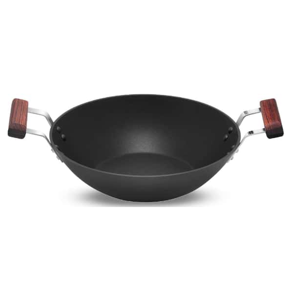 Hawkins Flat Bottom Deep Fry Pan 2.5 Litre