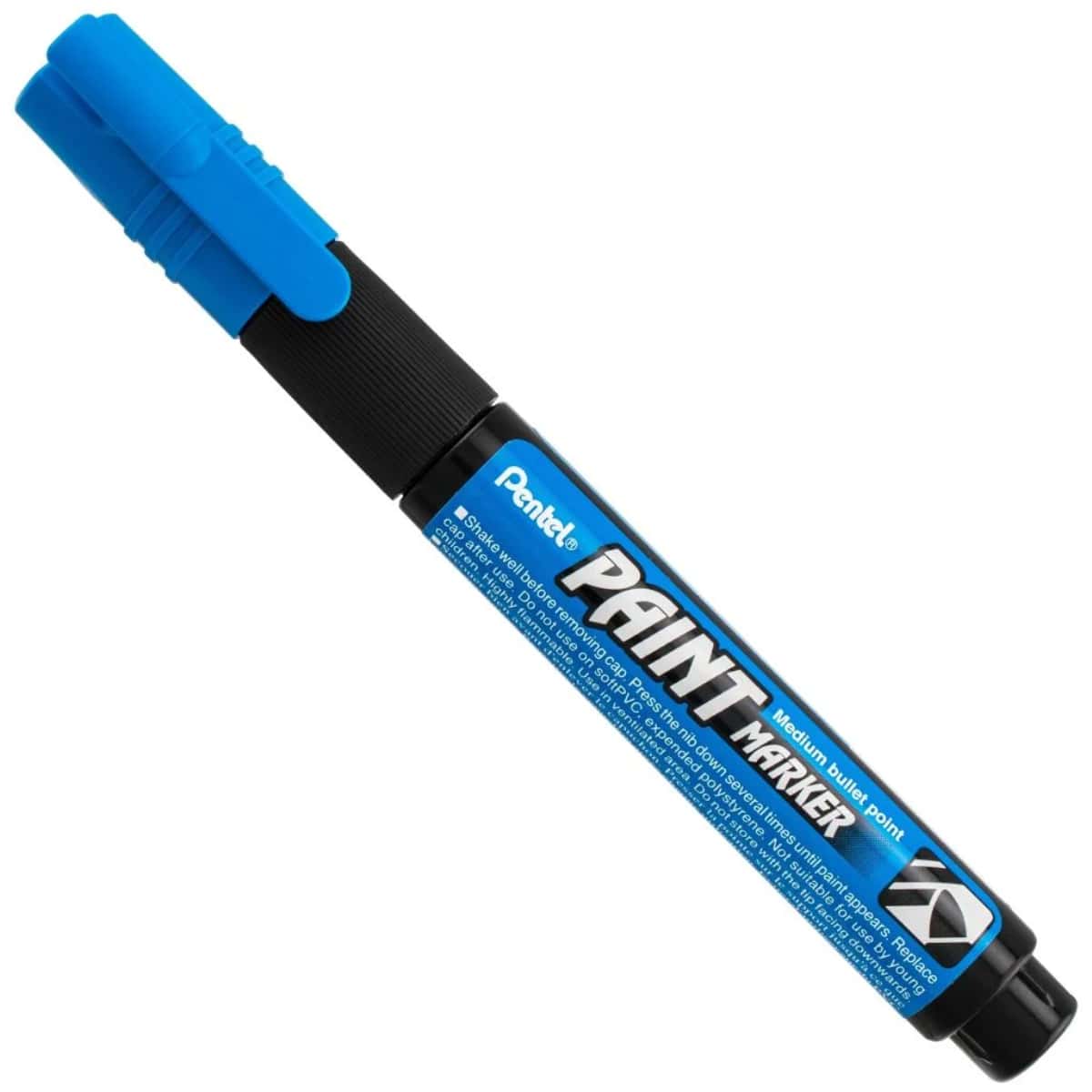 Pentel Paint Marker Medium Bullet Point Blue MMP20