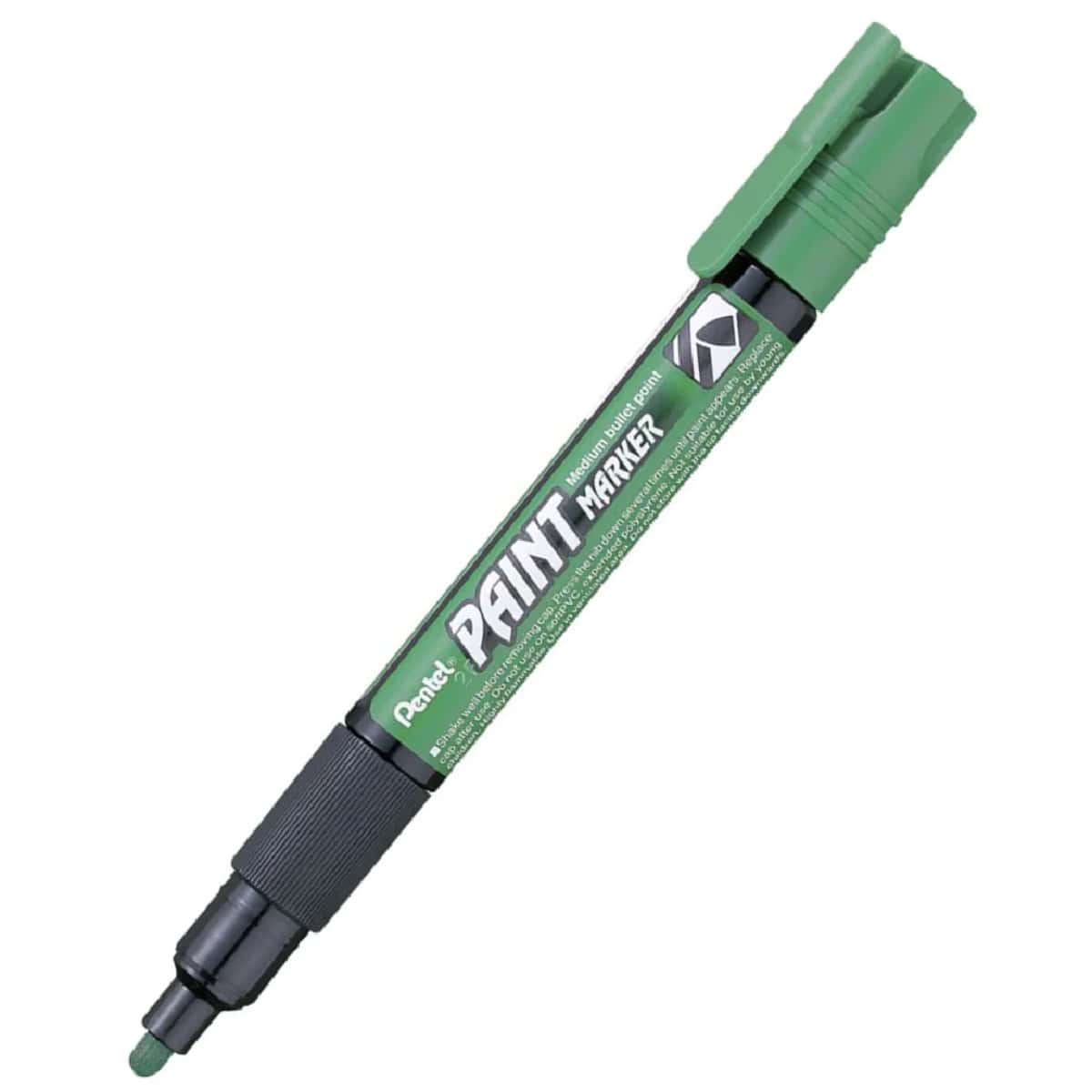Pentel Paint Marker Medium Bullet Point Green MMP20