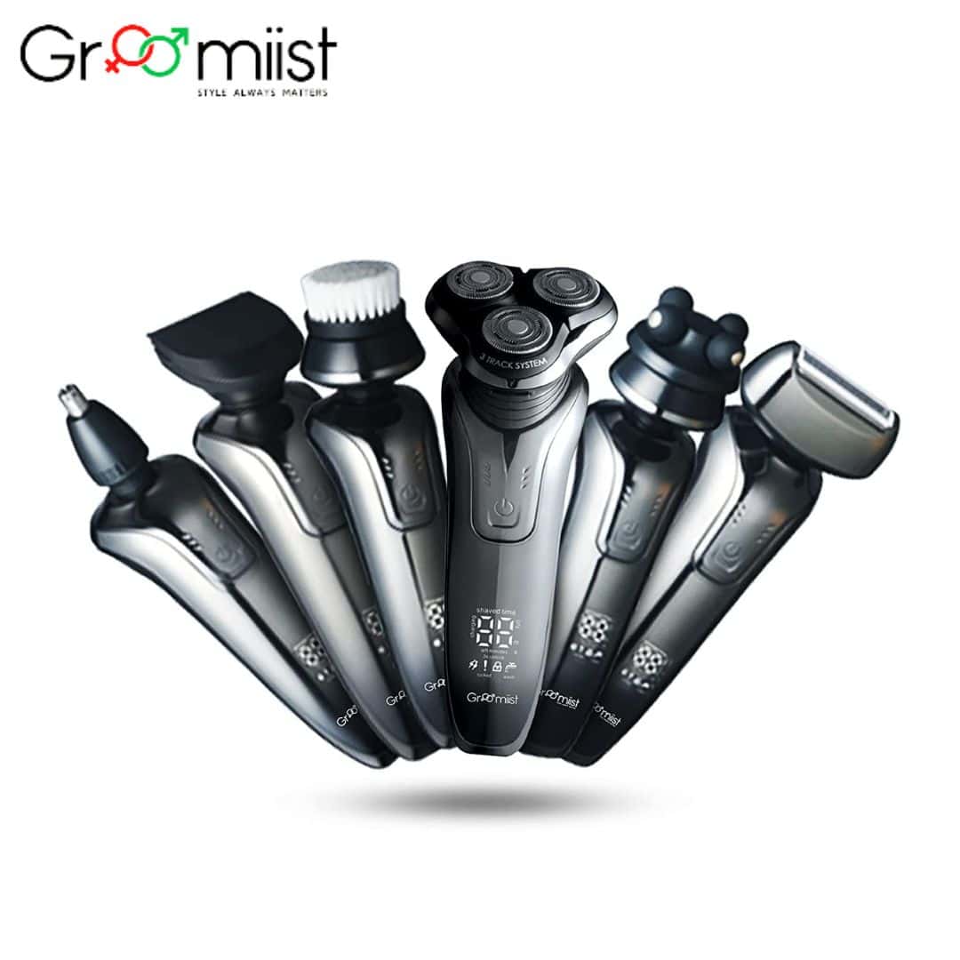 Groomiist PSK06 Platinum Corded/Cordless 6 in 1 Body Grooming Kit