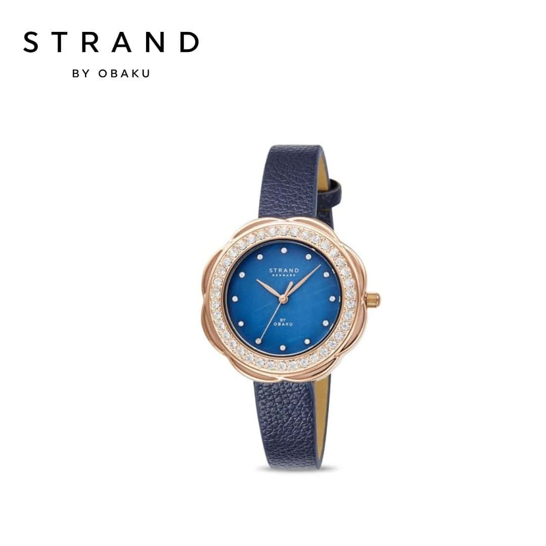 Strand By Obaku Cosmos Navy Women Watch- S735LXVLVL