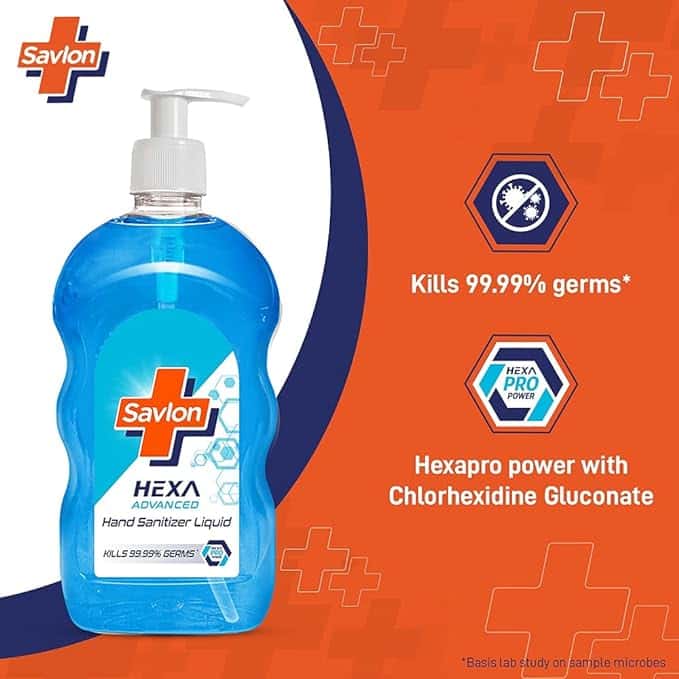 Savlon Hand Sanitizer Liquid Pump 500ml