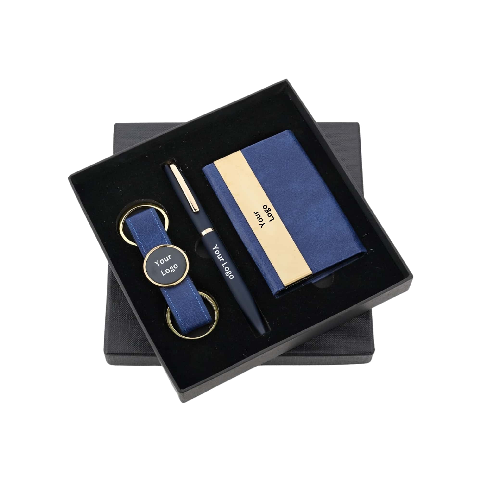 Stylish & Functional Pen, Keychain, Cardholder Set