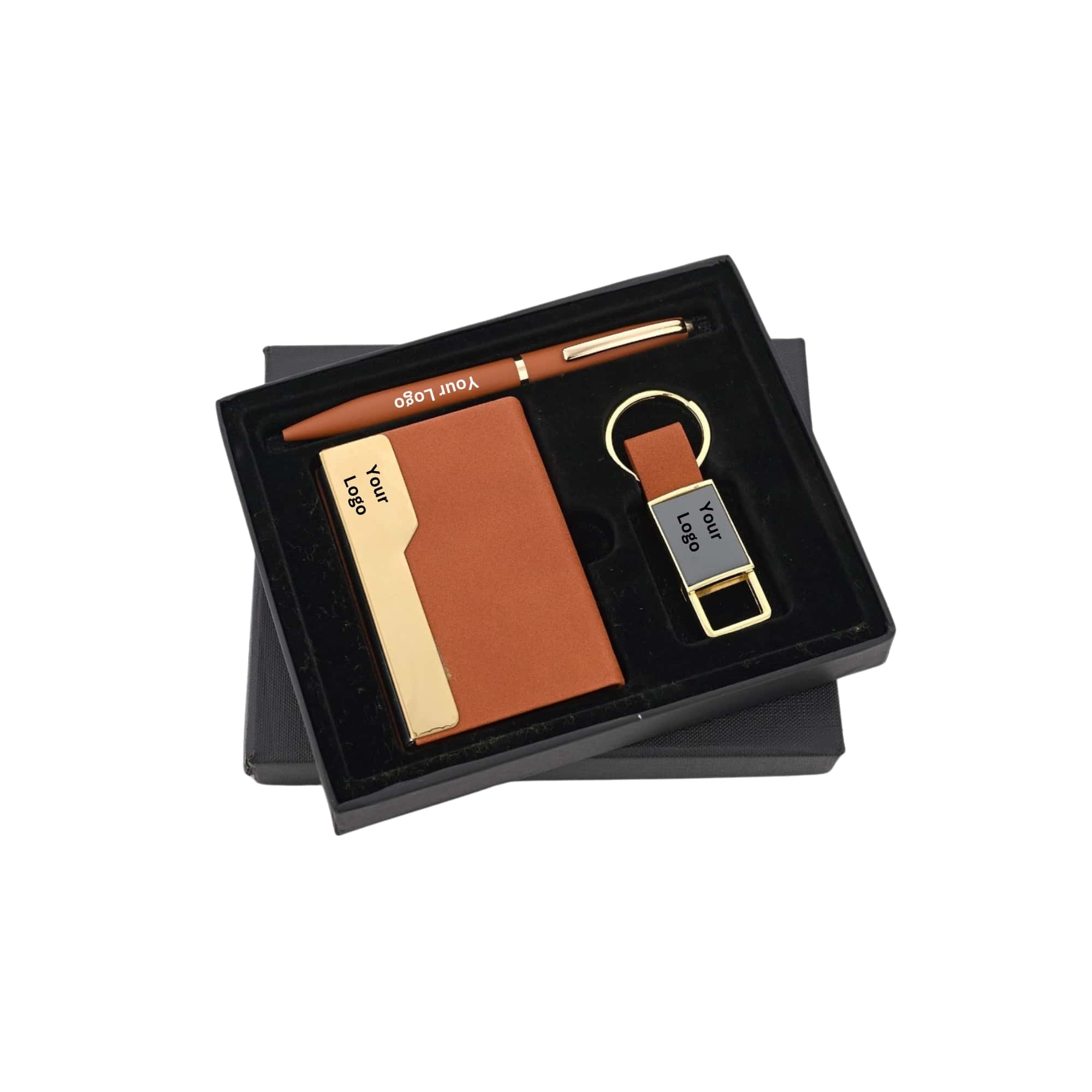 Comprehensive Pen, Keychain, Cardholder Set 2