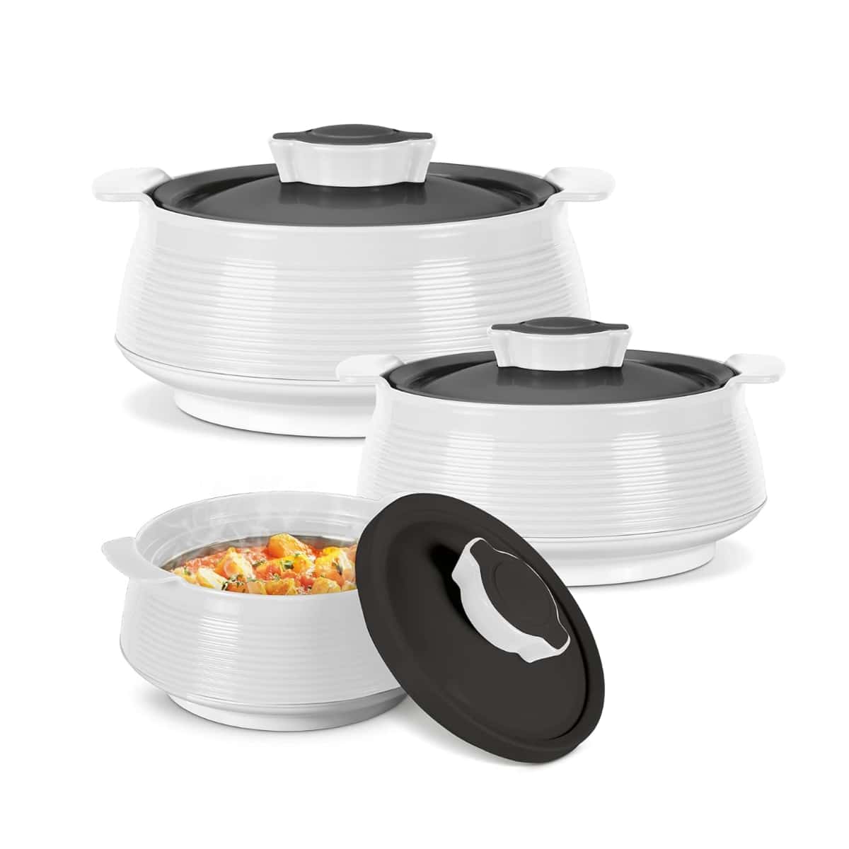 Milton Venice Jr Set Casserole 3 Pcs
