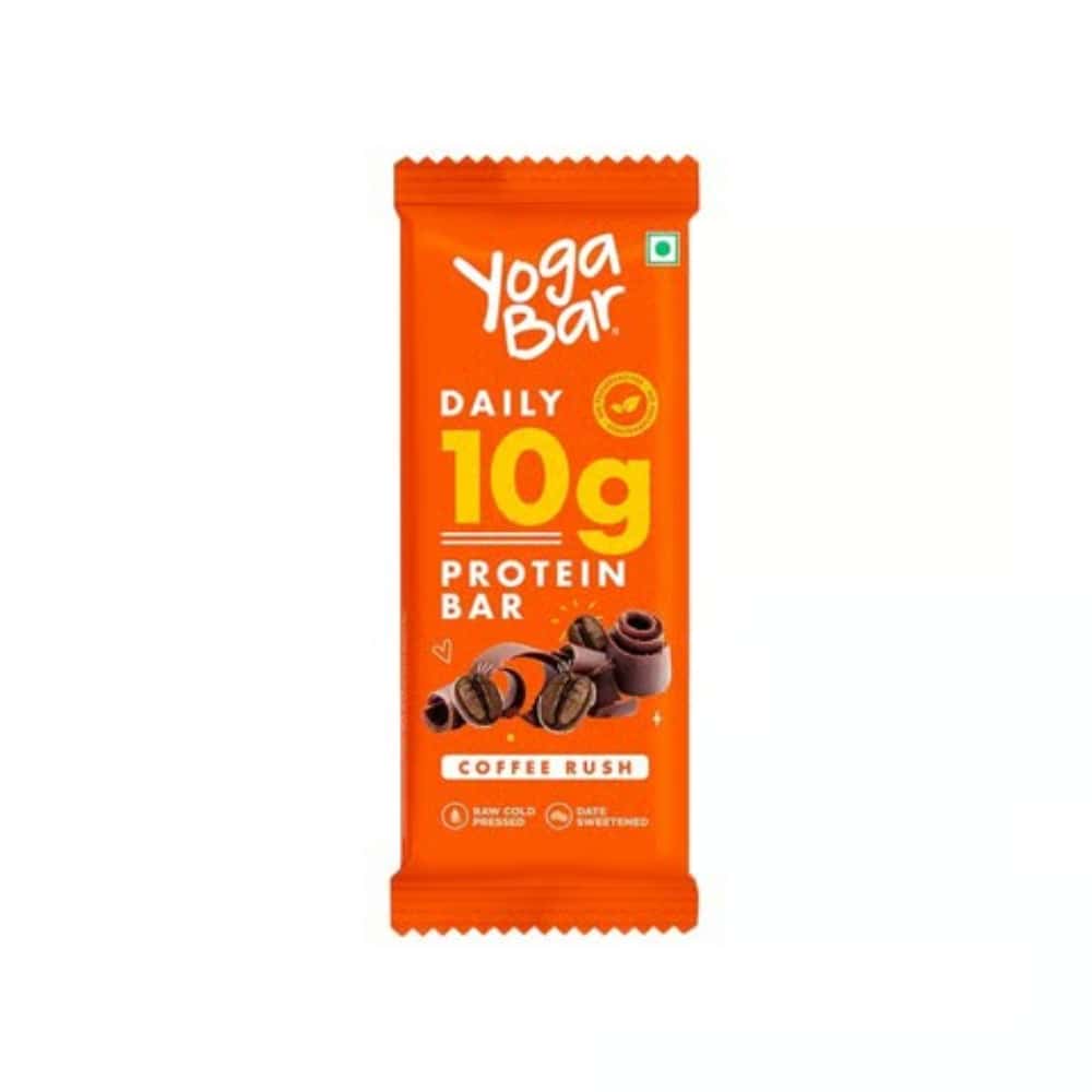 Yoga Bar Daily 10g Protein Bar � Coffee Rush