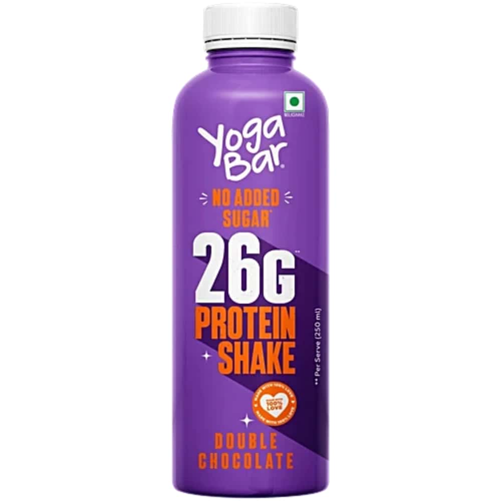 Yoga Bar Protein Shake � 26g Double Chocolate