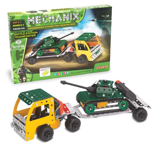 Zephyr Mechanix Battle Station Transporter Construction Toy