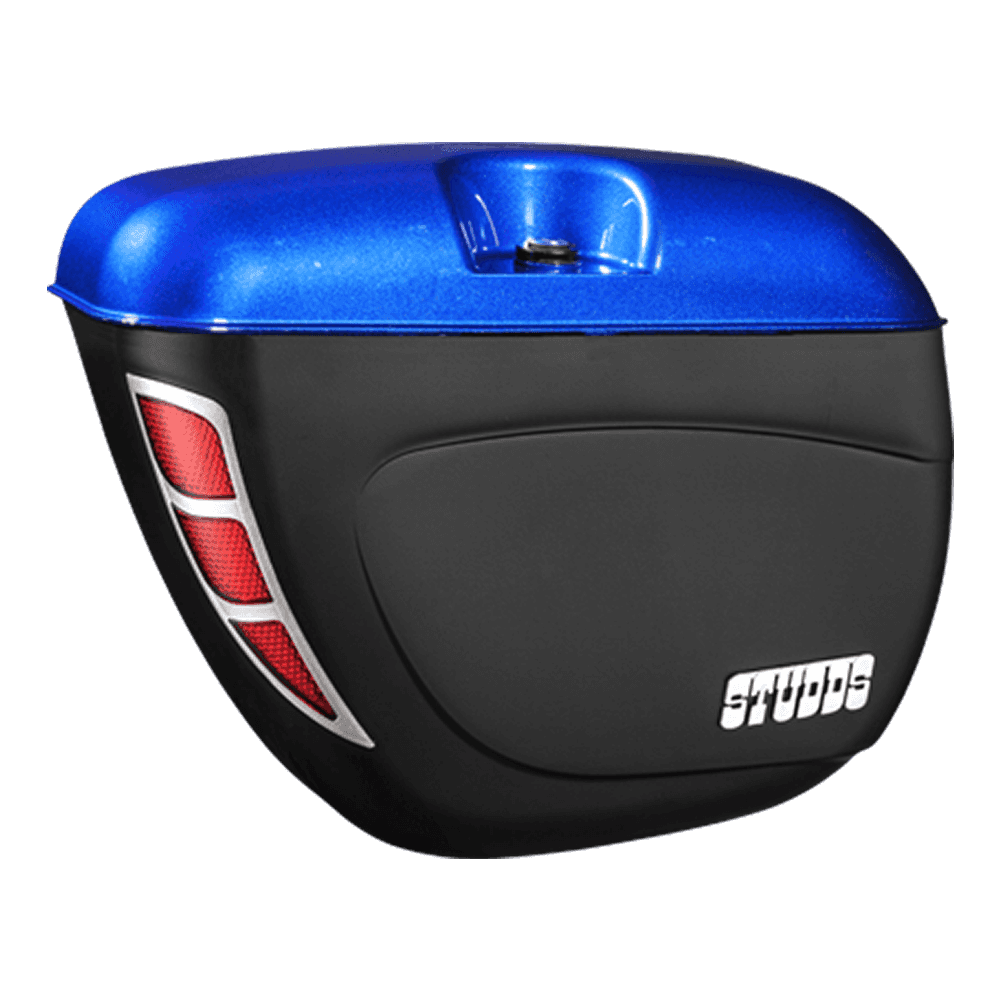 Studds 100 Cc Safari Box With Universal Fitments Flame Blue in bulk from India — Ant Mascot