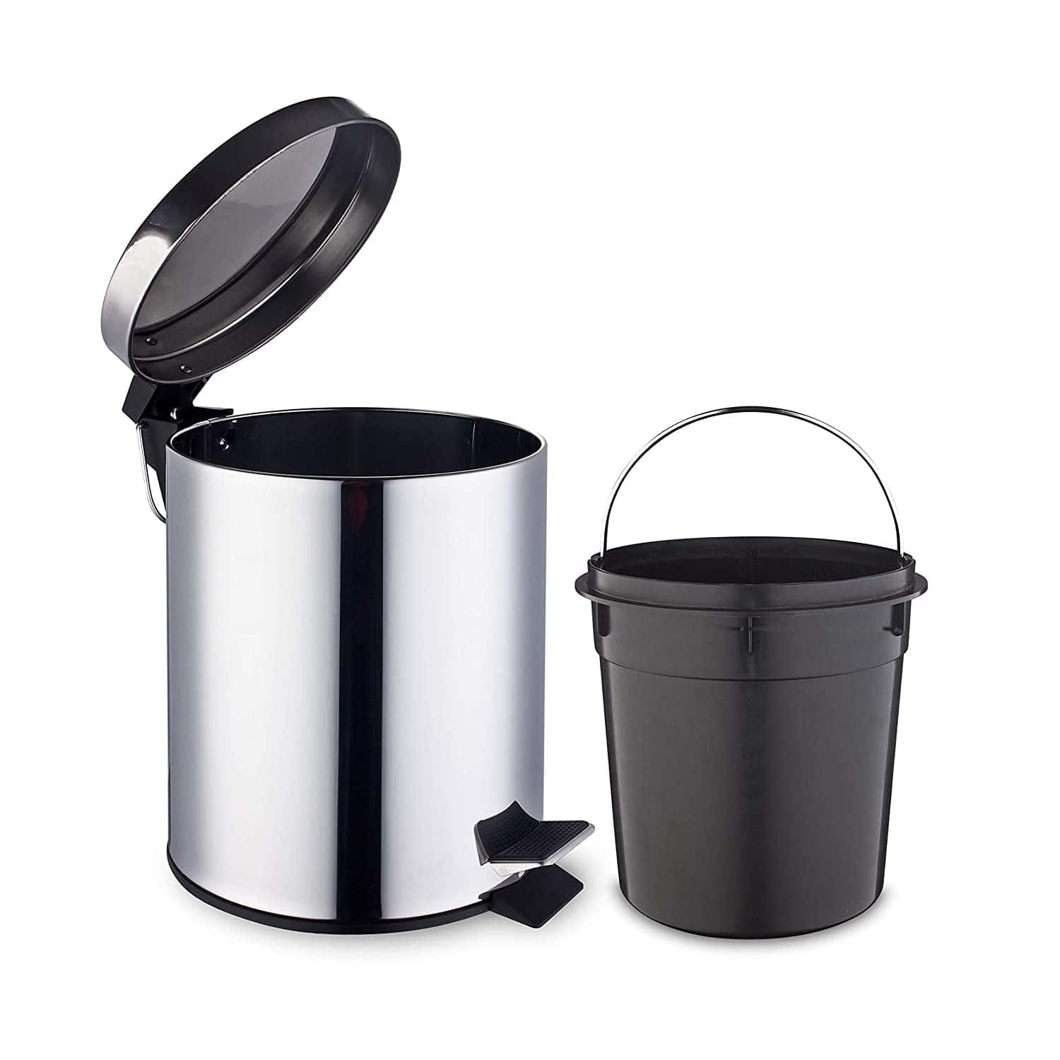 Signoraware Modern Steel Pedal Dustbin Round 12 Lt in bulk from India — Ant Mascot