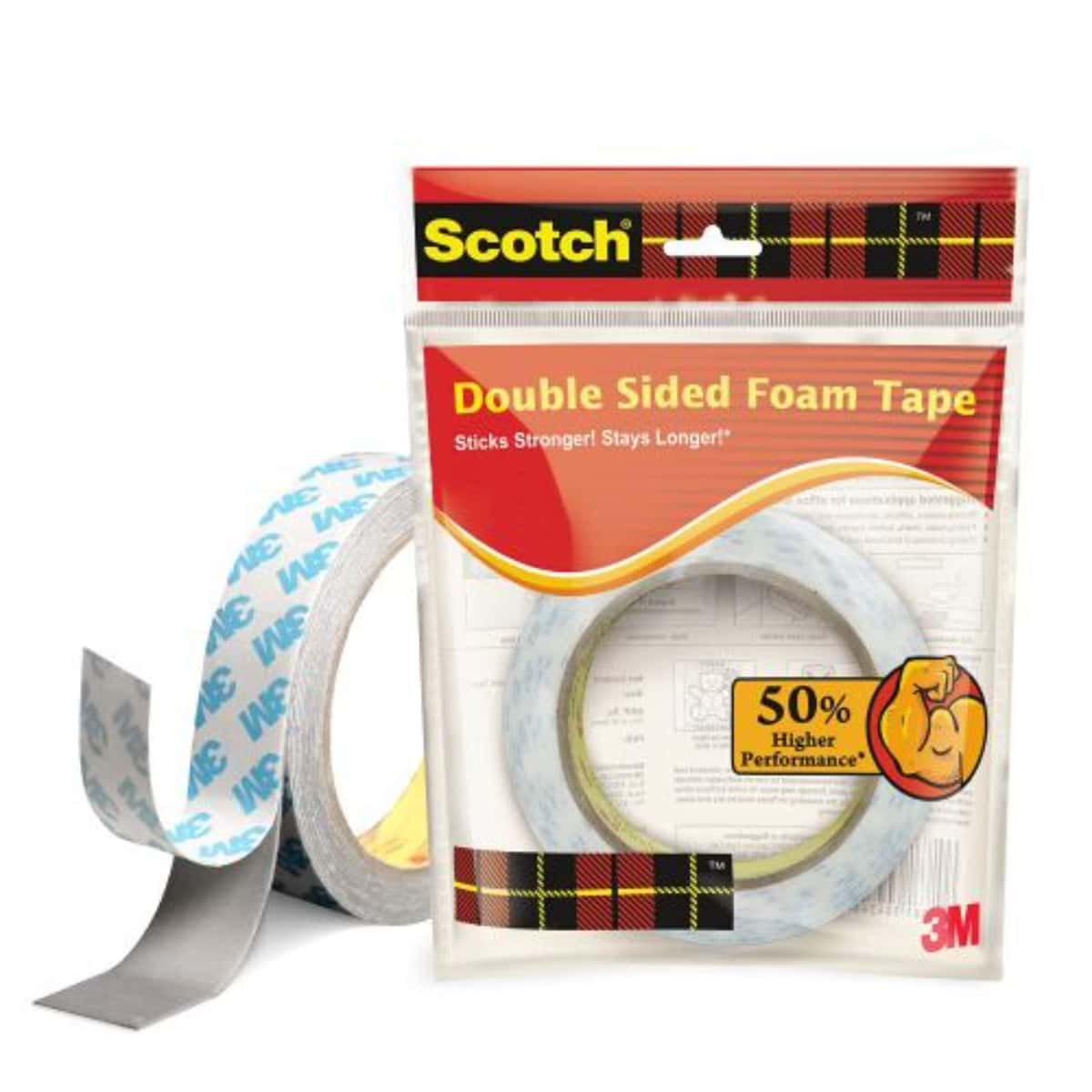 3M Scotch Double Sided Tape 3Inch Core Tape Rolls18mmX3m in bulk from India — Ant Mascot