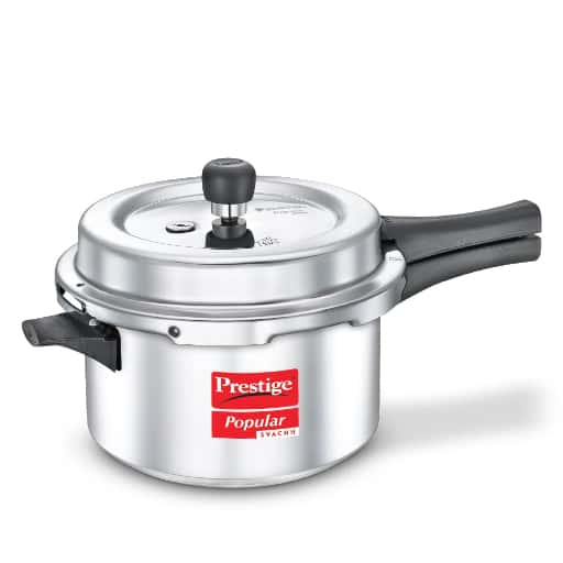 Prestige 10166 Popular Svachh Aluminium Pressure Cooker 4.0 Ltr in bulk from India — Ant Mascot