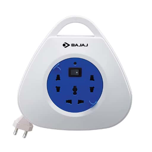 Bajaj 3 Sockets Extension Reel ( Pack Of 2 ) in bulk from India — Ant Mascot
