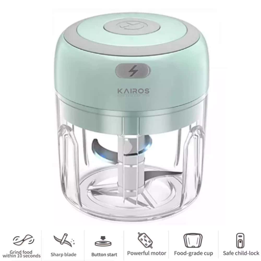 Kairos Portable Vegetable Chopper (250 Ml) in bulk from India — Ant Mascot