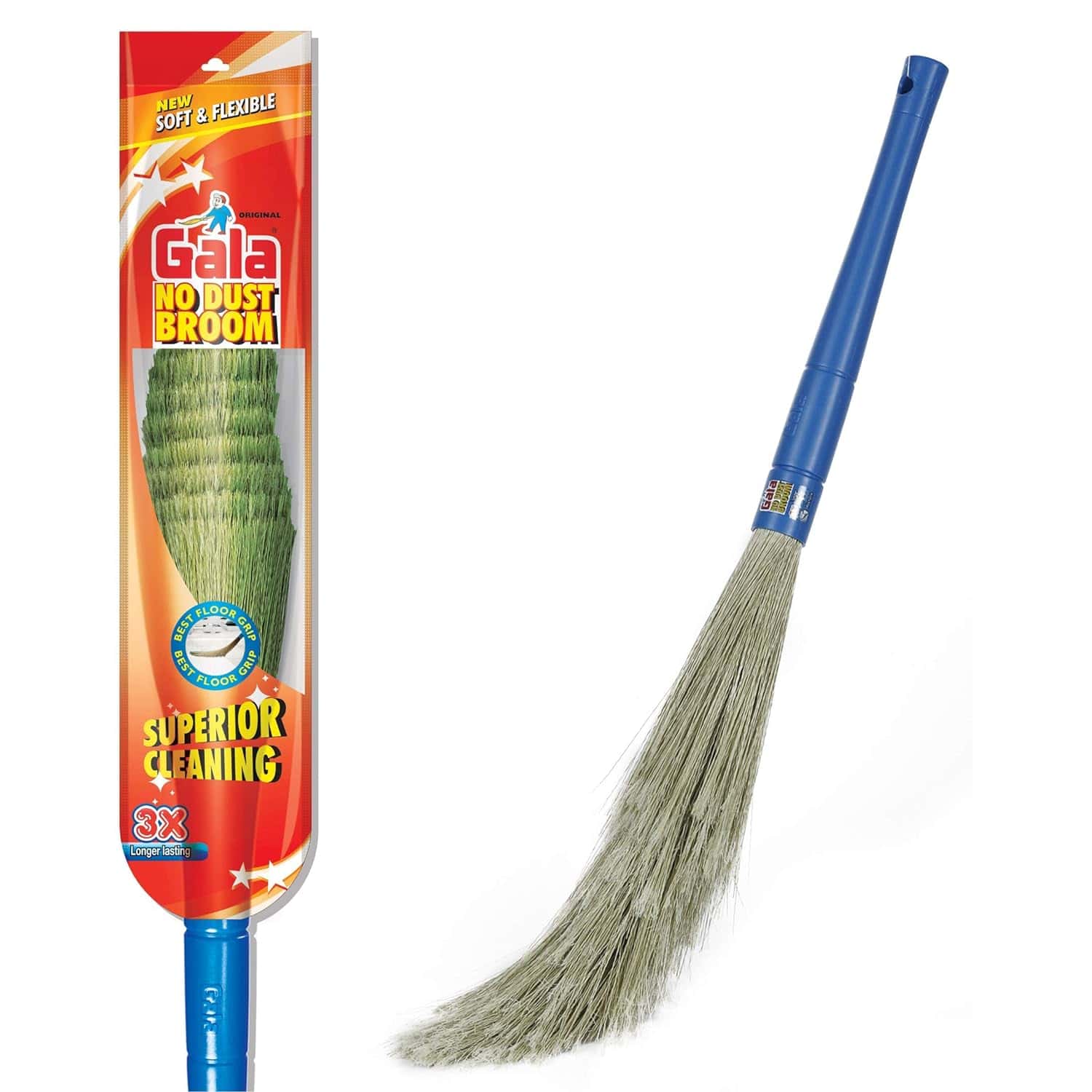 Gala No Dust Broom 24Pk in bulk from India — Ant Mascot