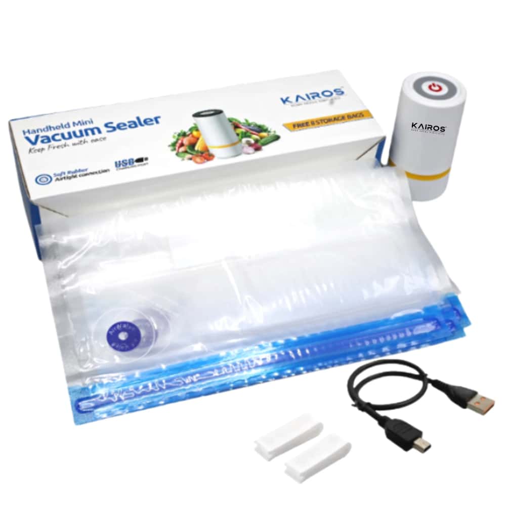 Kairos Handheld Mini Vacuum Sealer With Bags in bulk from India — Ant Mascot