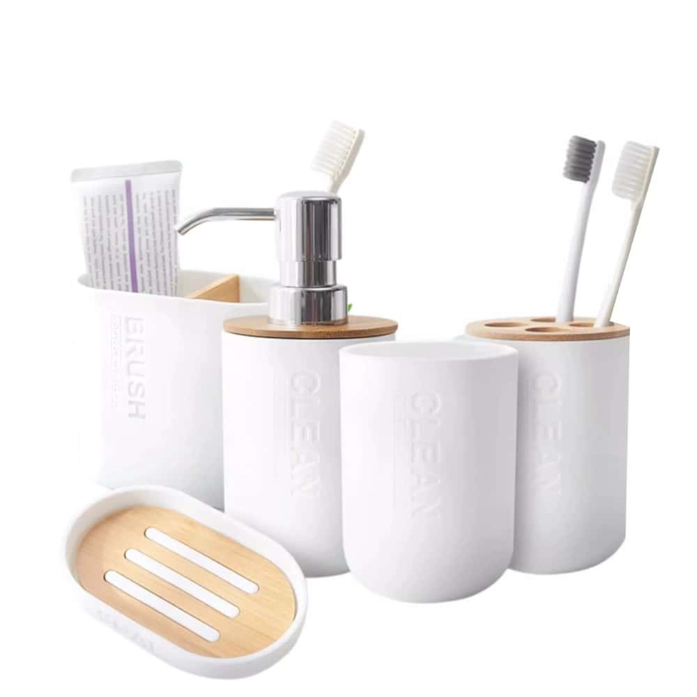 Kairos Bathroom Accessories Set Of 5 in bulk from India — Ant Mascot