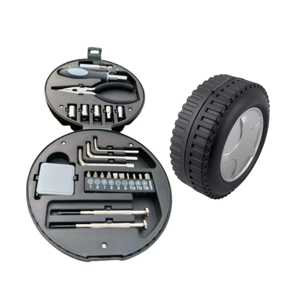 Kairos Wheel Shaped Tool Kit With Plier in bulk from India — Ant Mascot