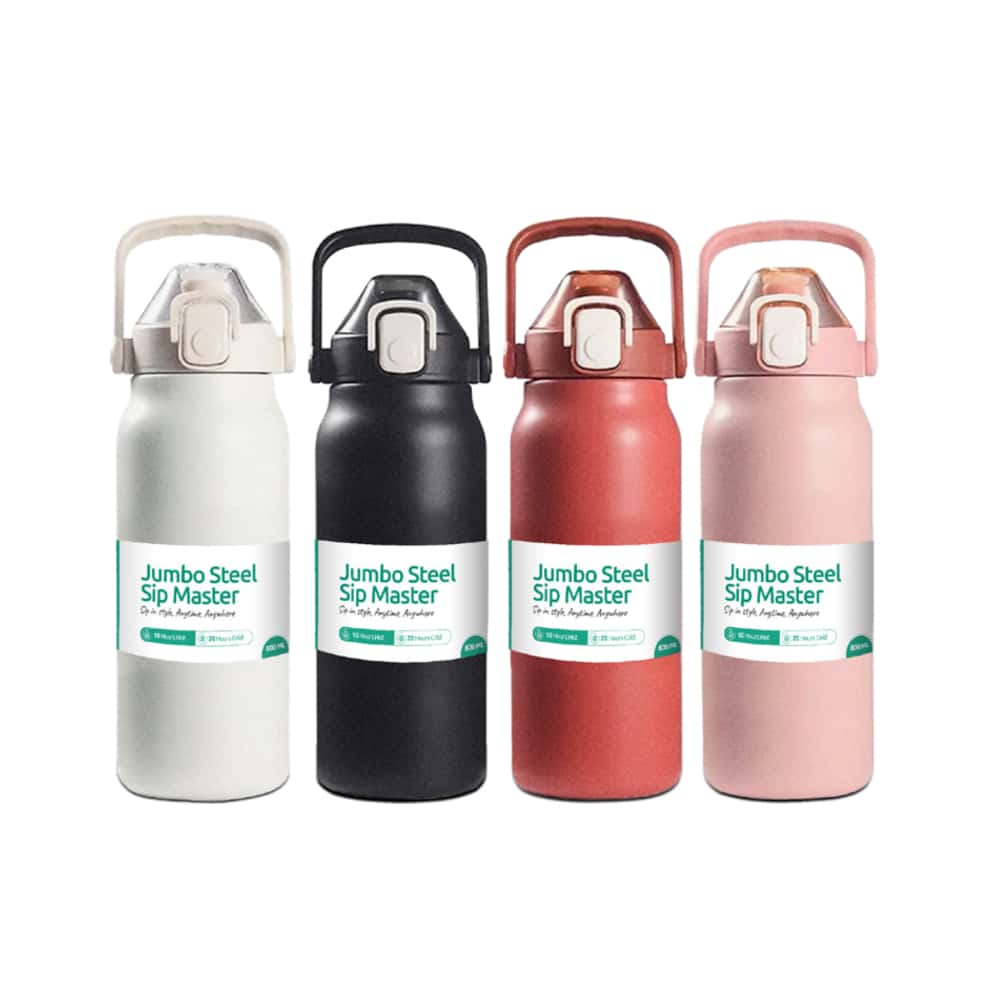 Kairos Jumbo Steel Sip Master 800 Ml in bulk from India — Ant Mascot