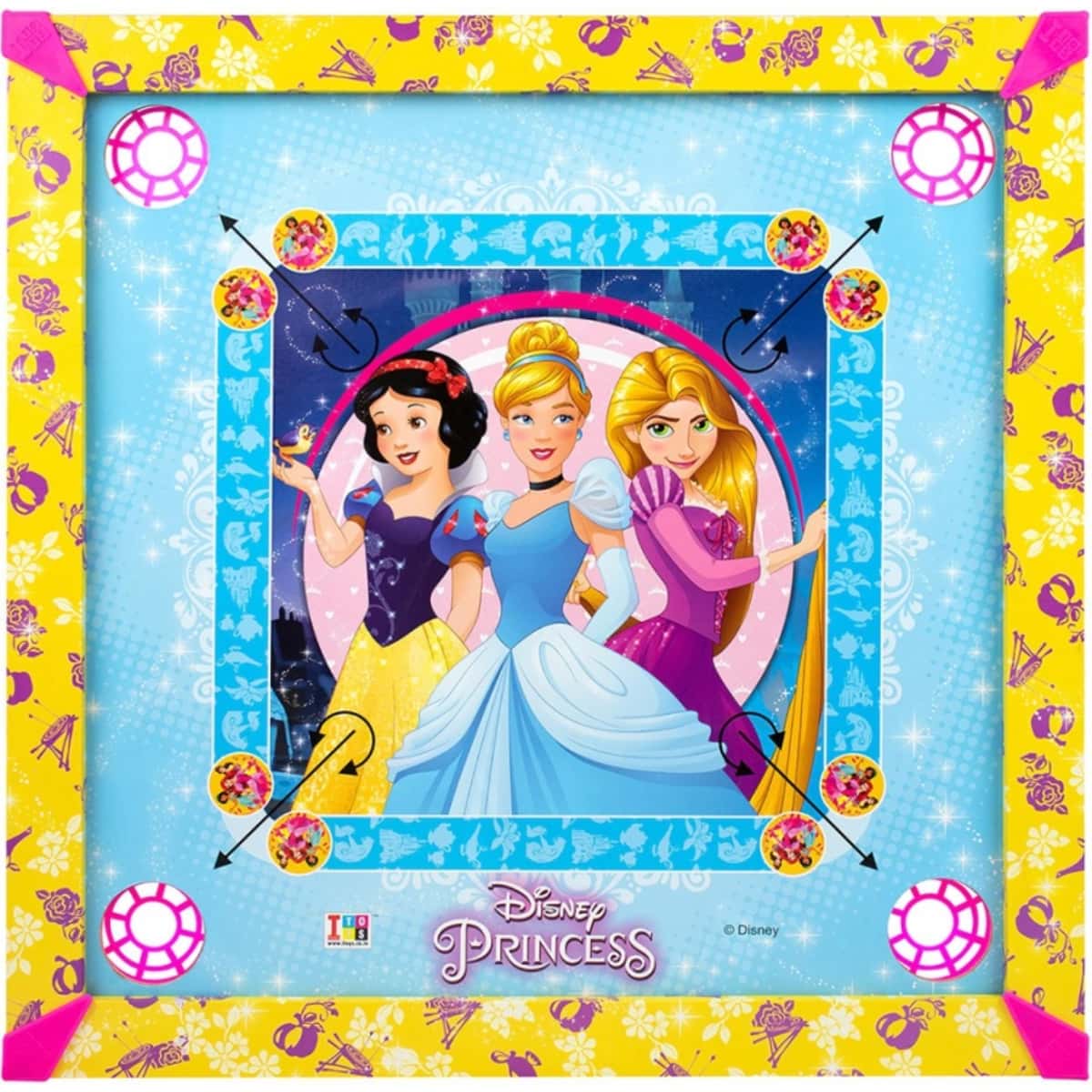 Itoys Toy Carrom 20X20 Disney Princess in bulk from India — Ant Mascot