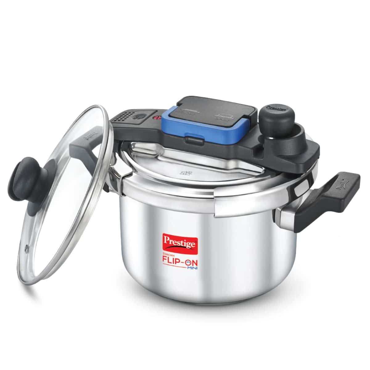 Prestige 20157 Flip On Cooker 5 Ltr Stainless Steel in bulk from India — Ant Mascot
