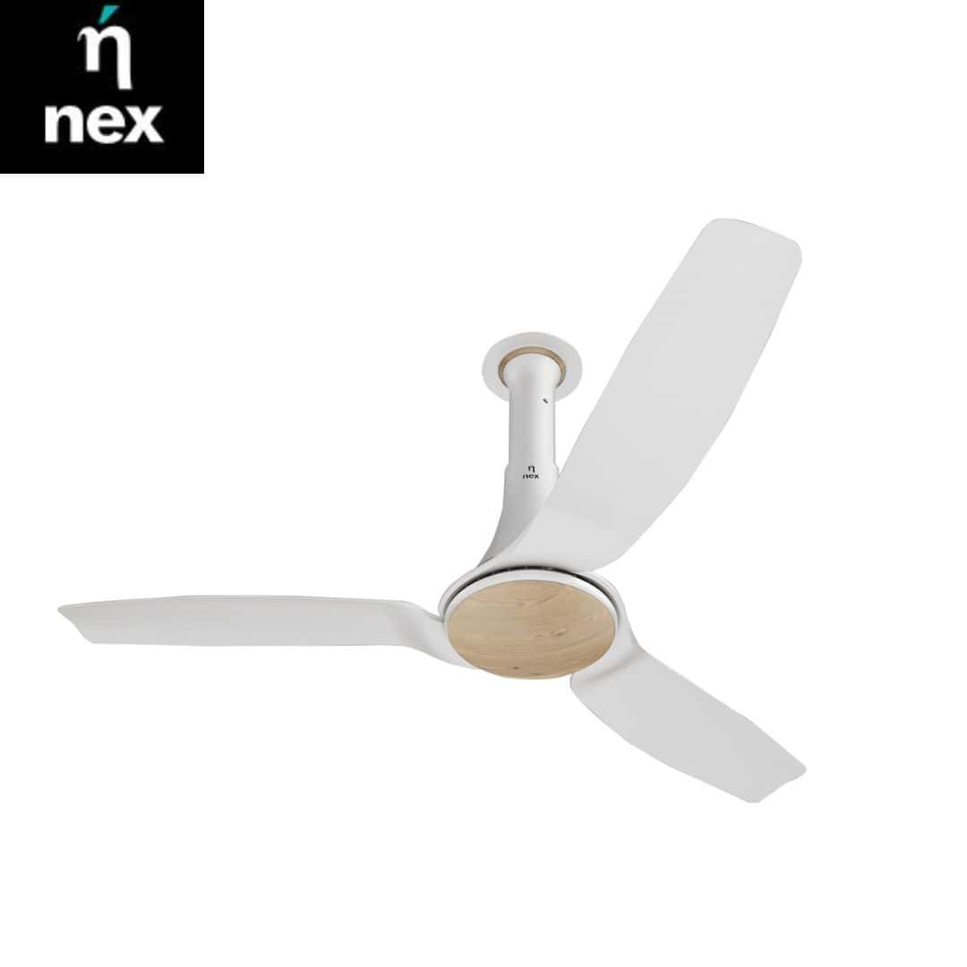 Nex Dryft A90 BLDC 1200 mm 5 Star Rated Ceiling Fans with Remote Control| 20%* Higher Air Thrust |Airfluence� ABS Blade for Low Noise|White in bulk from India — Ant Mascot