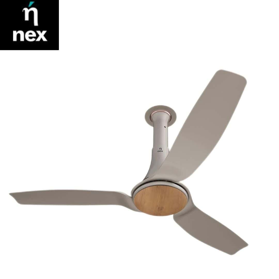 Nex Dryft A90 1200mm BLDC Ceiling Fans For Home | 20% Higher Air Thrust | 41W 5 Star PeakTorq� BLDC| Point Anywhere Remote Fan| Energy Saving | Chestnut Brown in bulk from India — Ant Mascot