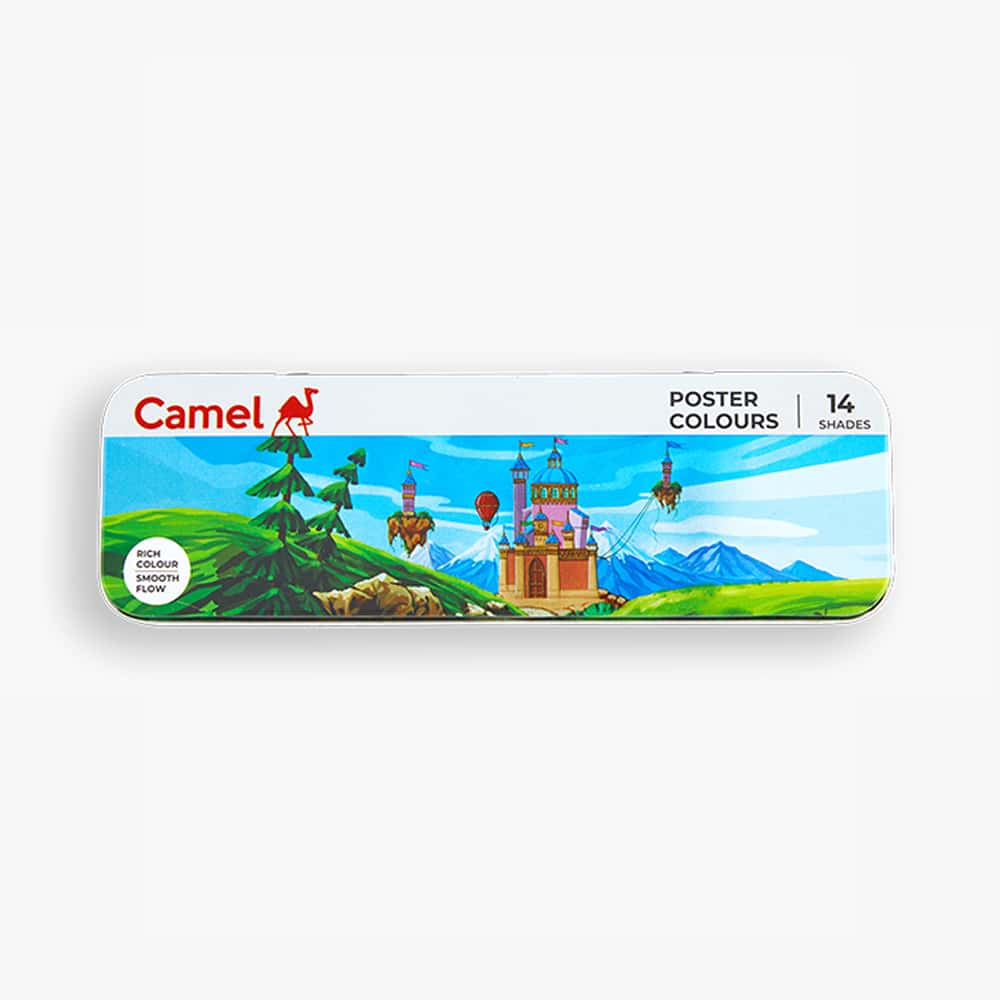 Camlin Student Poster Colour 14 Shades in 10ml in bulk from India — Ant Mascot