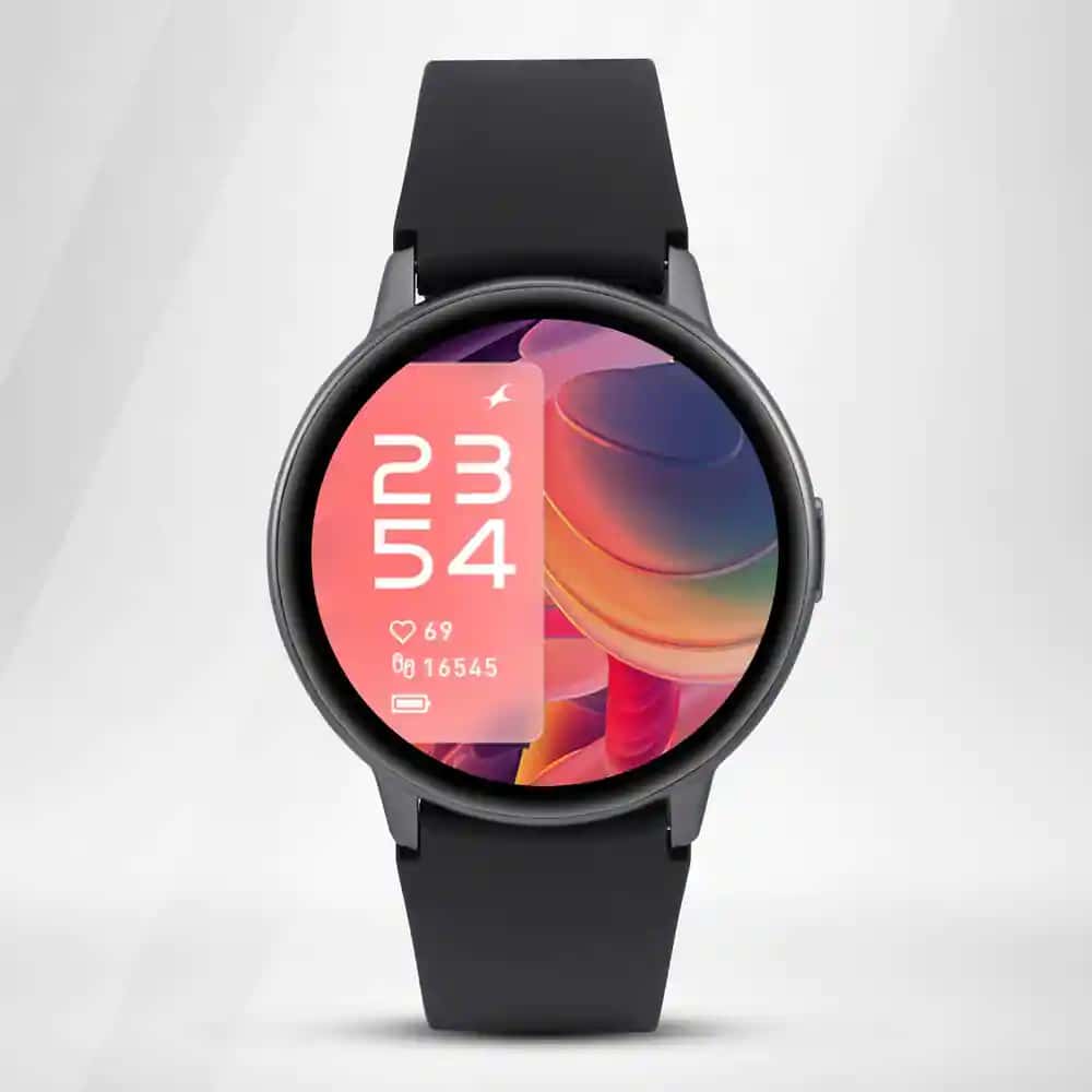 Fastrack Reflex Play Smartwatch Black in bulk from India — Ant Mascot