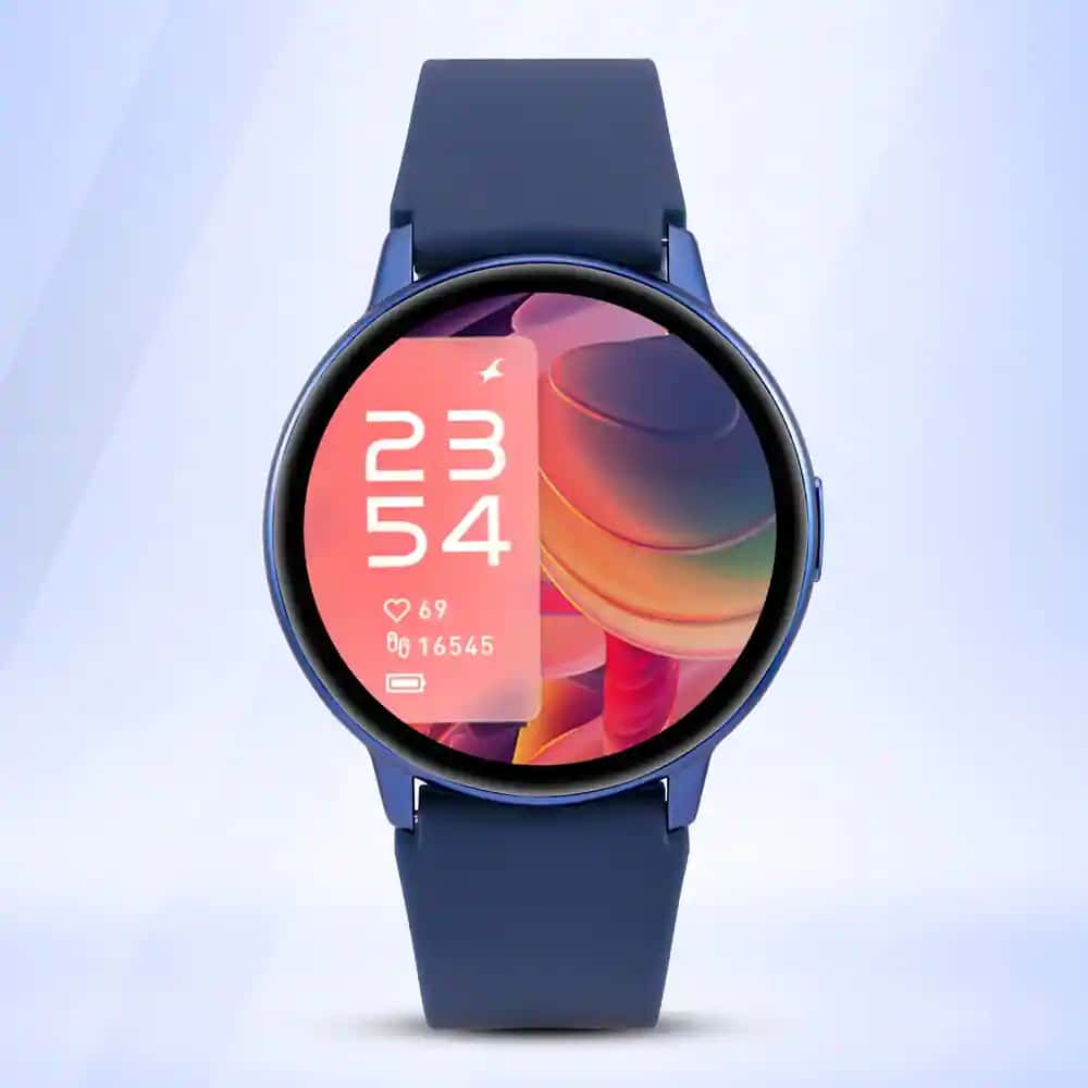Fastrack Reflex Play Smartwatch Blue in bulk from India — Ant Mascot