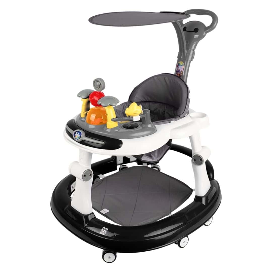 Steelbird Baby Walker with Sunshield-Black in bulk from India — Ant Mascot