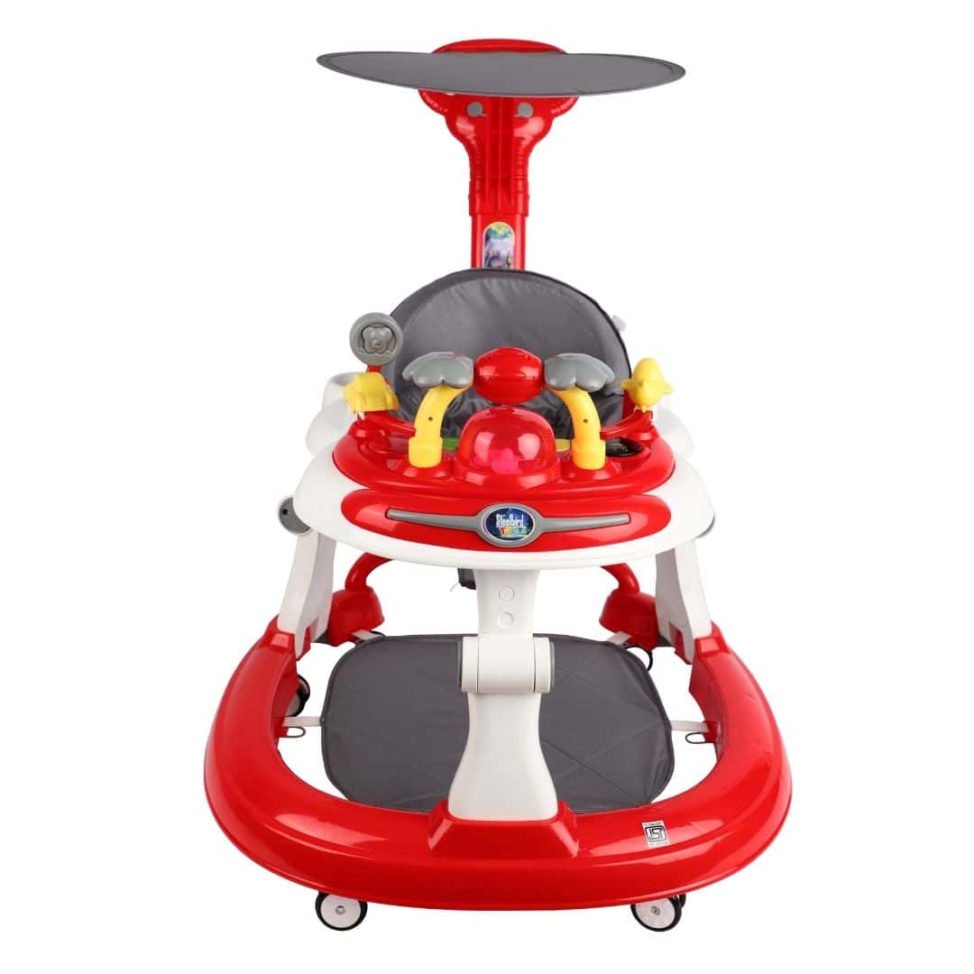 Steelbird Baby Walker with Sunshield-Red in bulk from India — Ant Mascot